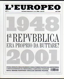 L'Europeo 2005 n. 2 — PRIMA REPUBBLICA 1948-2001