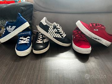scarpe bambino ARMANI e  VANS