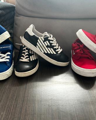 scarpe bambino ARMANI e  VANS