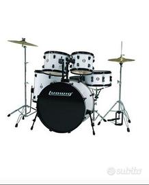 Batteria acustica Ludwig - Accent Fusion White