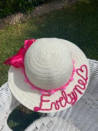 Cappello di paglia personalizzato