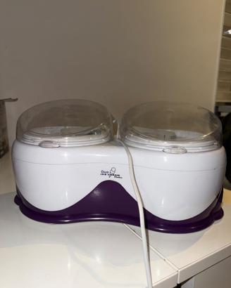 Gelatiera doppia   Duo ice Crem  Maker ( due gusti
