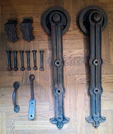 kit per porta scorrevole industriale  