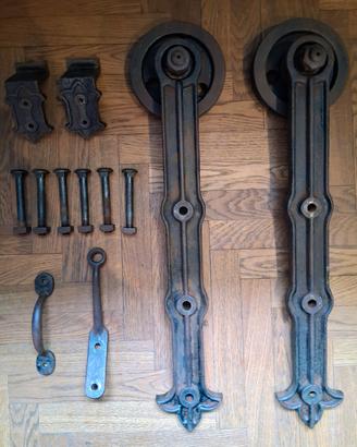 kit per porta scorrevole industriale  