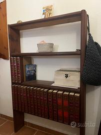 Libreria  , comò con specchio