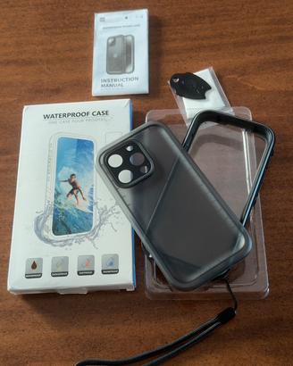 Custodia Waterproof/Shockproof per iPhone 15 Pro
