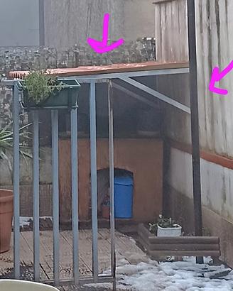 Tettoia da esterno