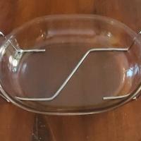 Teglia da forno Pyrex Vintage con porta piatto