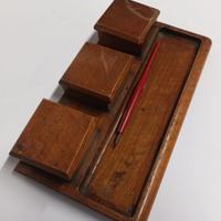 CALAMAIO VINTAGE TRIPLO  IN LEGNO  -  CALA0004