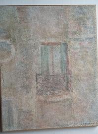 strappo d'affresco facciata di Venezia Costantini