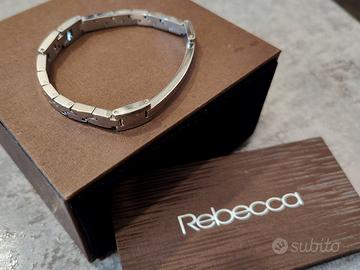 Bracciale acciaio uomo Rebecca