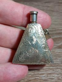 argento 925 boccetta Portaprofumo cesellata 