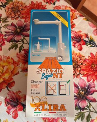 Sifone salva spazio per bagno