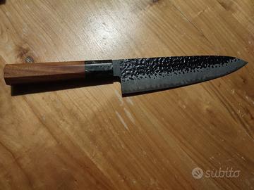 Coltello Chef Blackened con Manico Giapponese