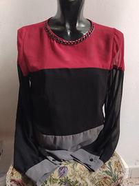 Casacca colorata a rigoni Mis. S Sarah Chole