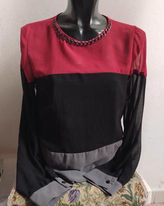 Casacca colorata a rigoni Mis. S Sarah Chole