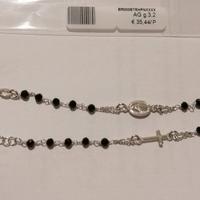 Bracciale rosario argento 925