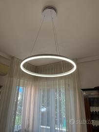 Lampadario LED Moderno Ø60 Per Soggiorno/Studio