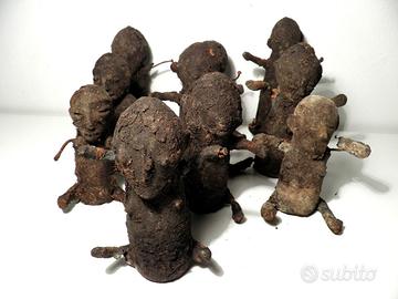 Lotto statuetta Mbuti Congo arte tribale africana