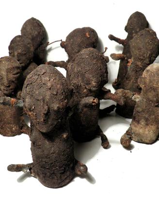 Lotto statuetta Mbuti Congo arte tribale africana