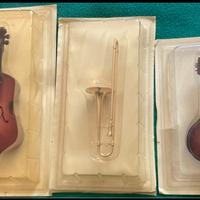 3 Mini-Strumenti Musicali Hachette n 10-11-12