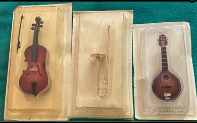 3 Mini-Strumenti Musicali Hachette n 10-11-12