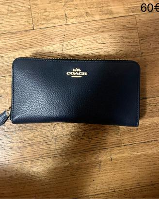 Portafoglio COACH NAVY BLU
