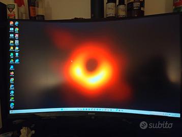 Monitor SAMSUNG  G5  curvo 32''  ris. 2560x1440