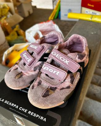 Scarpe leopardate rosa bambina