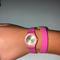 Swatch cinturino doppio giro.