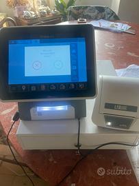Cassa fiscale digitale con cassetto e stampante