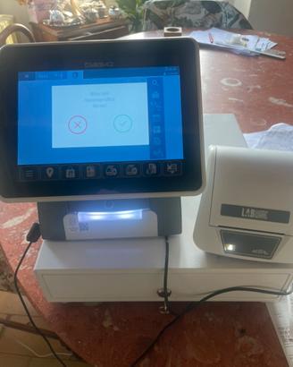 Cassa fiscale digitale con cassetto e stampante