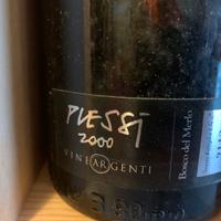 Vino Plessi etichetta argento