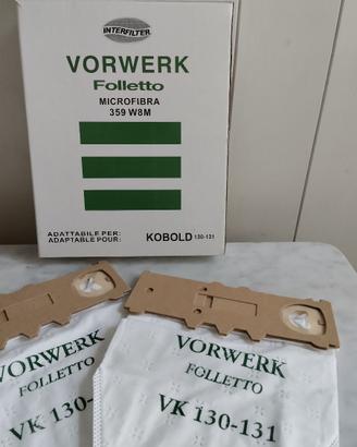 Sacchetti per Folletto VORWERK -  2 confezioni