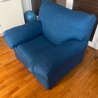Poltrona blu