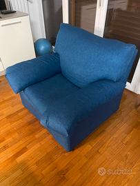Poltrona blu