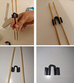 Supporto per bacchette cinesi set 4 pezzi
