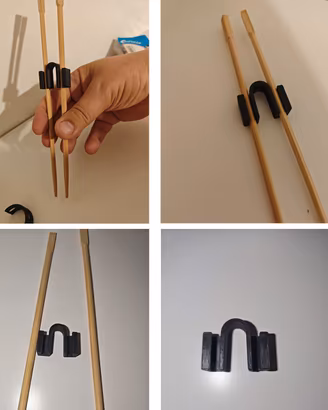 Supporto per bacchette cinesi set 4 pezzi