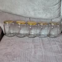 5 vasi miele da 1 kg chilo