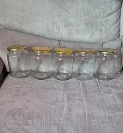 5 vasi miele da 1 kg chilo
