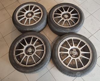 treno gomme estive con cerchi oz