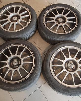 treno gomme estive con cerchi oz