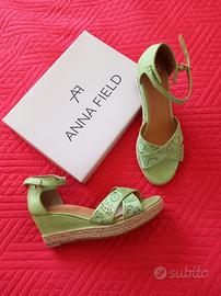 Sandali zeppa ANNA FIELD misura 36