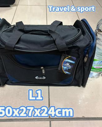 Borsone da viaggio 50x27x24 cm