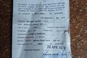 motorino 50 malanca 1979