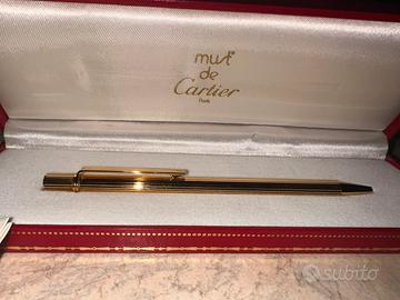 Penna Sfera Must 2 Cartier placcata oro