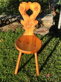 Sedie e sgabelli stile rustico