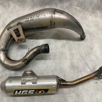 Scarico completo HGS KTM HQV GAS SX TC MC 50 17-23