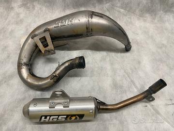 Scarico completo HGS KTM HQV GAS SX TC MC 50 17-23