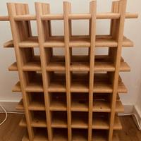 Portabottiglie in legno